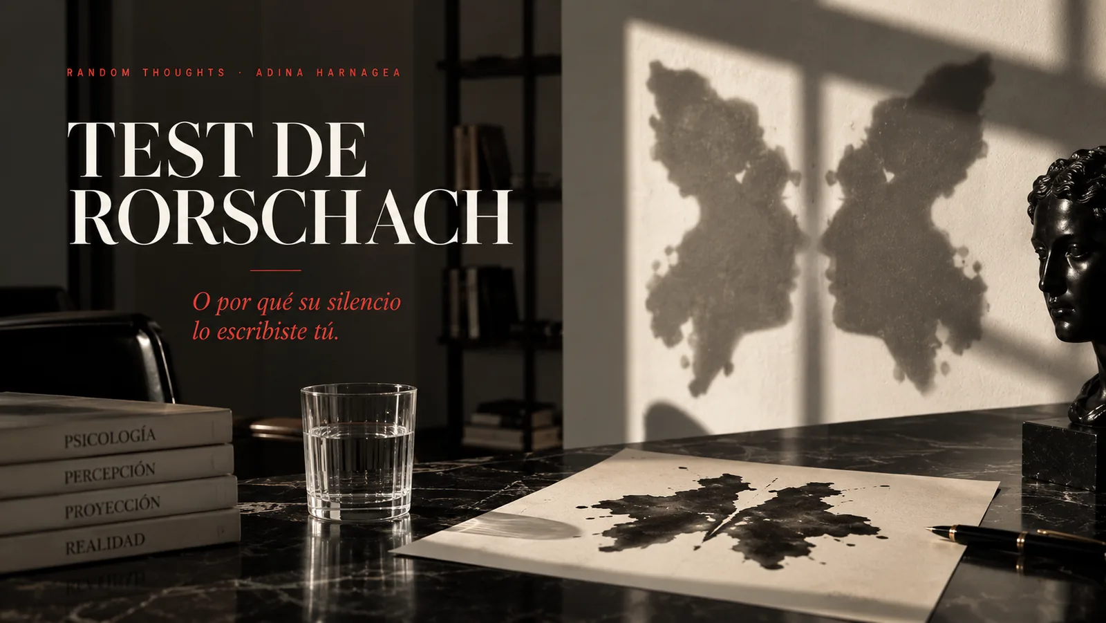 Portada del ensayo «Test de Rorschach»