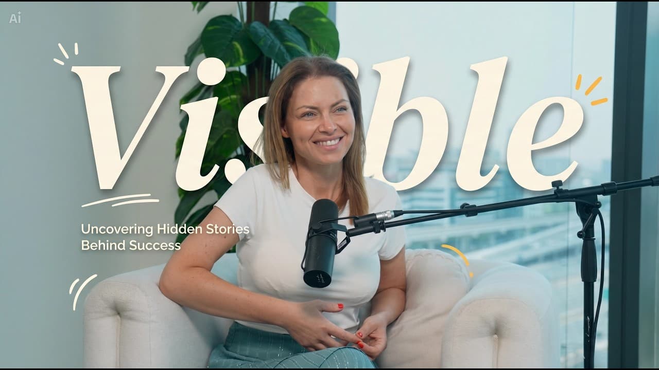 Adina Harnagea en «From Barcelona to Dubai: The Story Behind VISIBLE | Adina Harnagea»